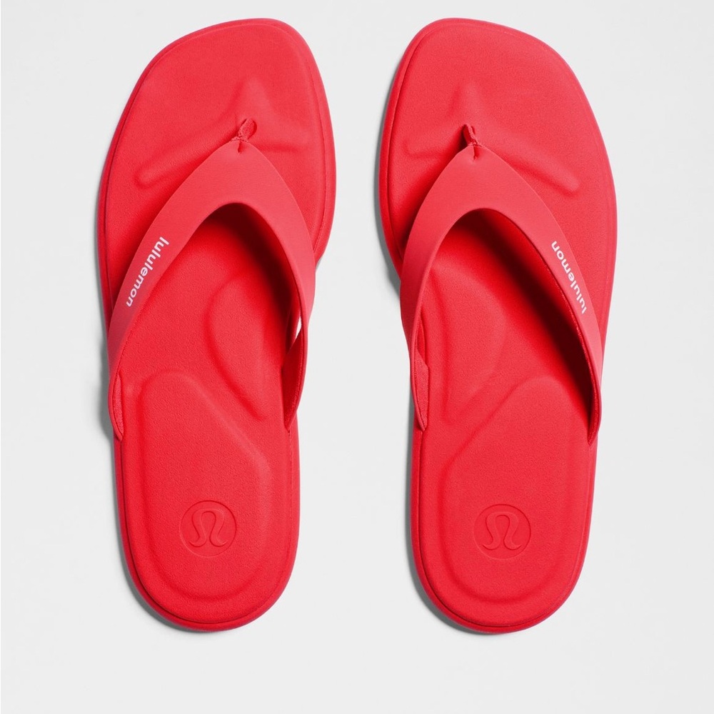 lululemon athletica Red Sandals
